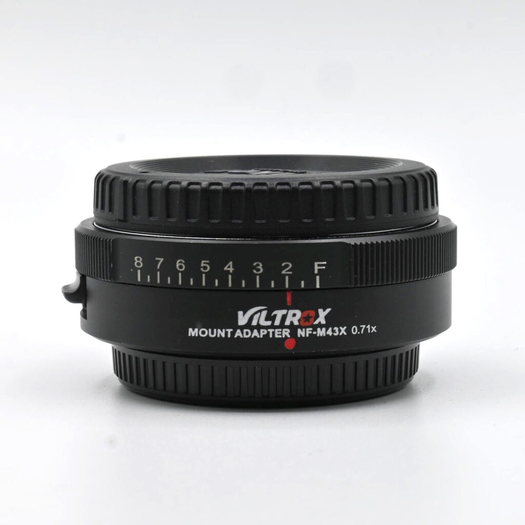 VILTROX BAGUE ADAPTATION M4/3 - NIKON-F