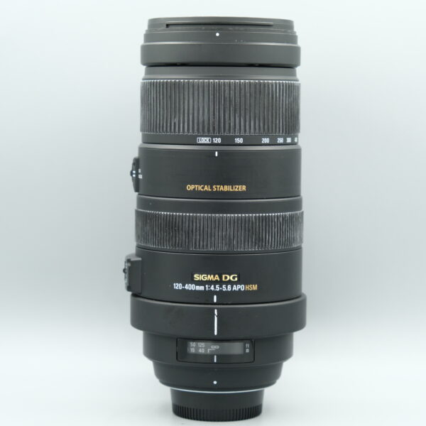 SIGMA DG 4.5-5.6/120-400MM OS APO NIKON