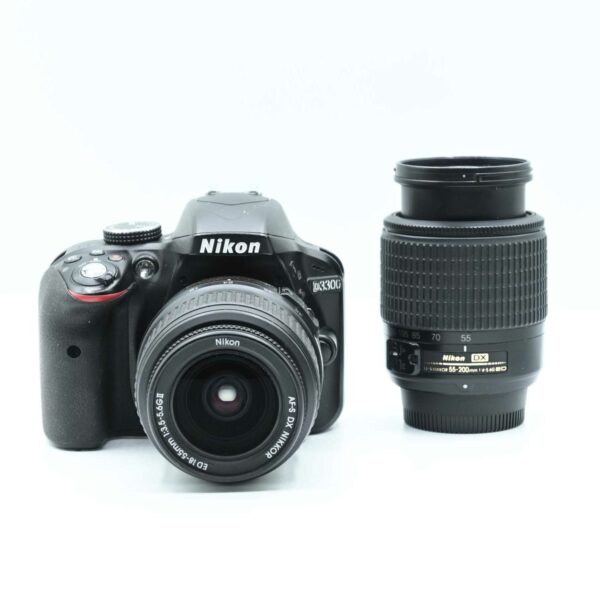 NIKON D3300 + AF-S 18-55/3.5-5.6 + 55-200/4-5.6G