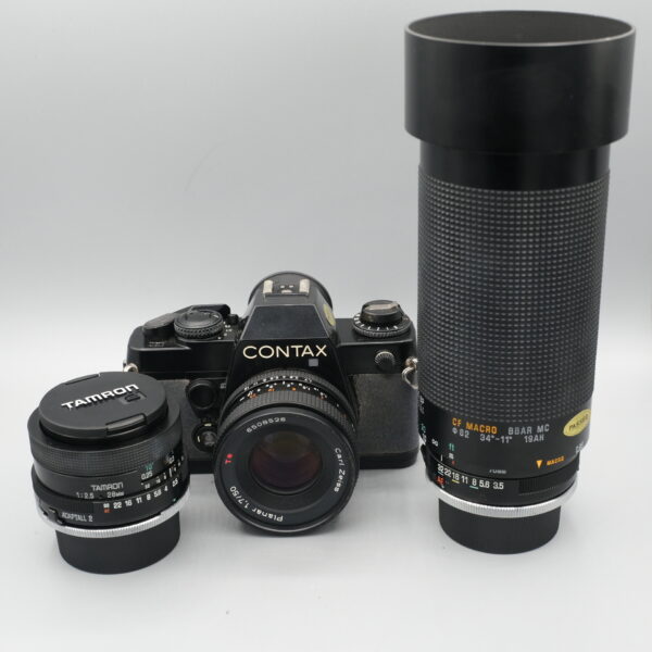 CONTAX 139 + 50MM/F1.7 + TAMRON 70-210MM/F3.5 + TAMARON 28MM/F2.5